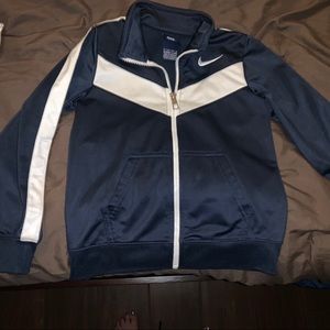Nike jacket 6 kids boys navy white